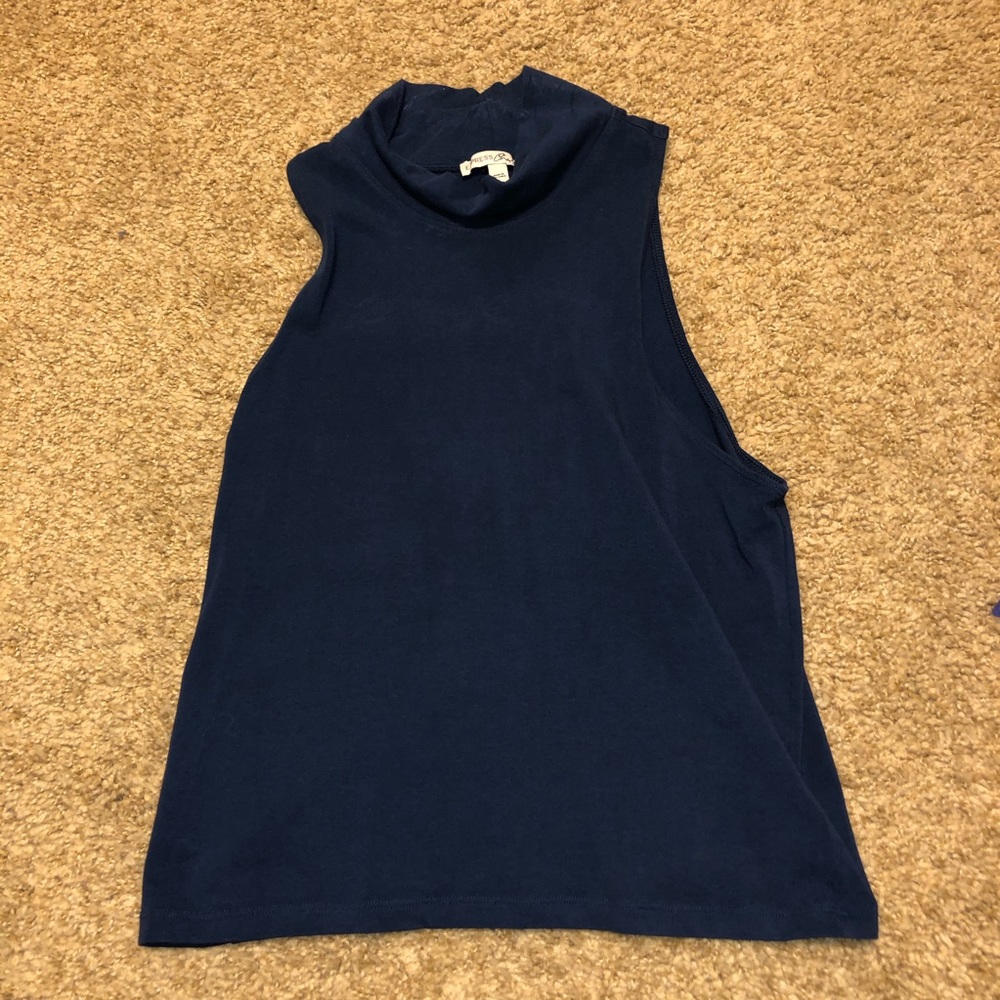 Express turtle neck tank